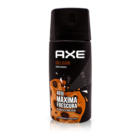 AXE Collision Men's Deodorant Body Spray 150ml Cuero & Cookies