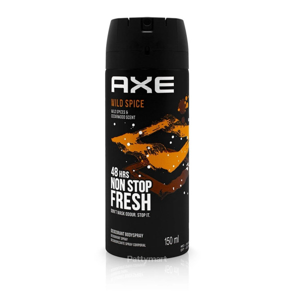  Axe Wild Spice Mens Deodorant Body Spray, 150ml (5.07 oz) PK1