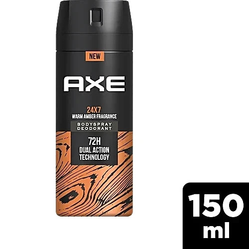Axe Premium Fragrance Collection  Body Spray, 72H Odor Protection, Introducing  WARM AMBER RECHARGE PK3