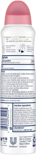 Dove Deo & Anti-Perspirant, 150Ml=5.07Oz / Each (Pack of 3), 0% Alcohol, 24-48 Hr Beauty Finish)PK 2