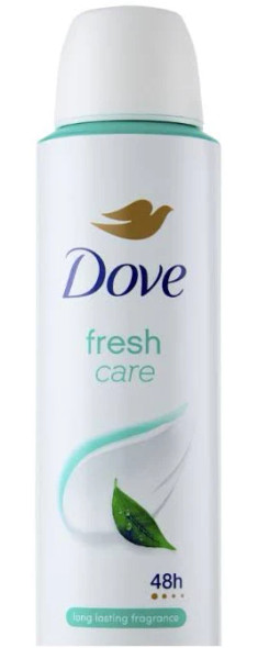 Dove Fresh Care Antiperspirant Deodorant for Women 150ml Pk4