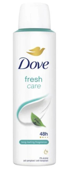 Dove Fresh Care Antiperspirant Deo for Women 150ml /5.07oz