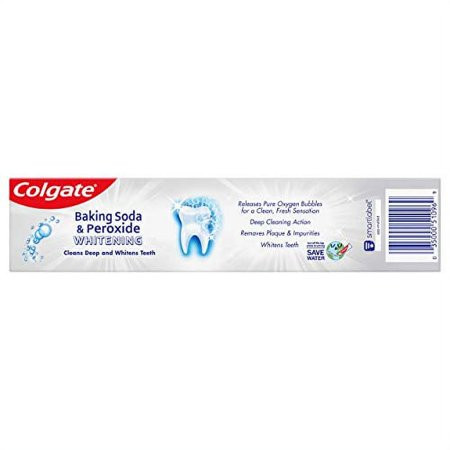 Colgate Anticavity Fluoride Baking Soda Peroxide Toothpaste 8.oz