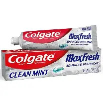 Colgate MaxFresh Advanced Whitening Toothpaste 6.3oz Clean Mint