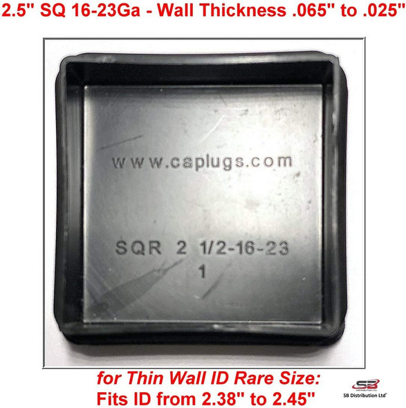 2.50 Inch / 2-1/2” - 16-23 Ga. Genuine CAPLUGS