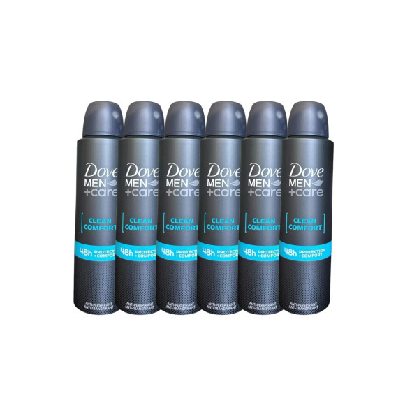 DOVE CLEAN COMFORT MEN+CARE 48 HOURS DEODORANT SPRAY SPRAY  200 ML / 6.75 OZ