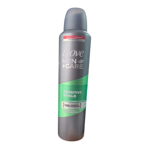DOVE SENSITIVE SHIELD MEN+CARE DEODORANT SPRAY 250 ML / 8.45 OZ