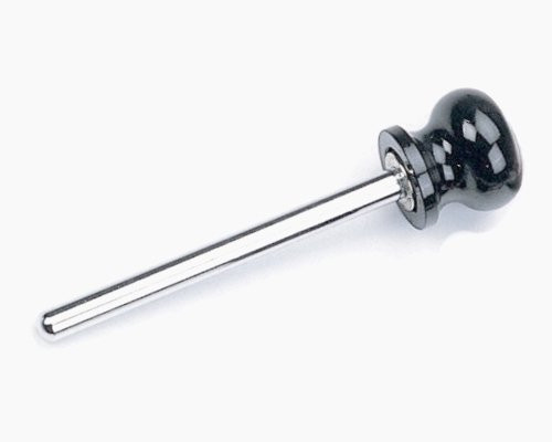 SBDs Magnetic Pin, Tensile (3/8" Dia x 4" to 4-1/4" Locking Space) Universal Weight Stack Replacement SELECTOR Key || Detent Hitch PINS| Deluxe Alluminium Jumbo 1-7/16" Black Round Knob