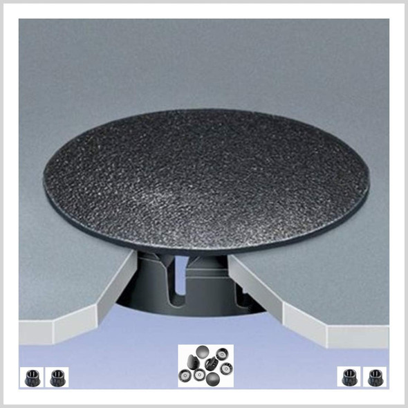 SBD's  5/8" ID Hole Nylon Plastic Locking Plugs for Panels – 0.625 Inch ID Round – 0.718" Head Diameter – Max Metal Thickness 0.125" | Body n Sheet Metal Hole Plugs