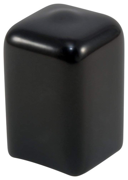SBD's VSC-500-16 VSC Series – Vinyl Square Cap, 400 Pack, Black Plastic Caps, 0.500" W x 1.000" H, Protective Closures, Finishing, Square Tubing, Durable, Flexible, Temp Resistant