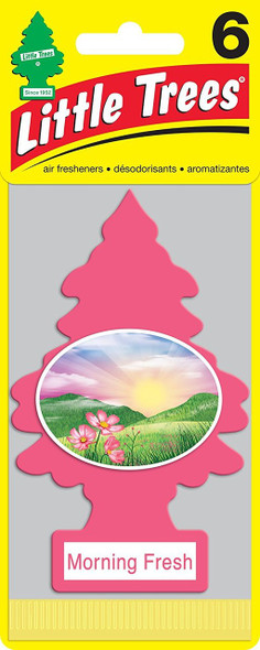 LITTLE TREES MORNING FRESH Air Freshener | Hanging Paper Tree for Home or Car | Classic | NEW & POPULAR Scent'S