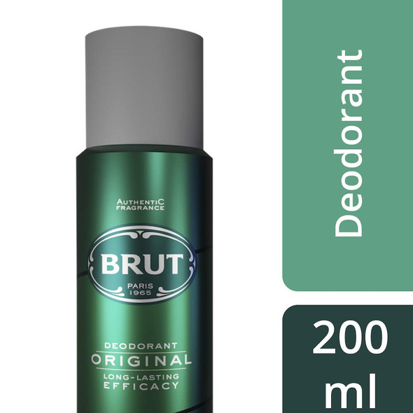 SBDs BRUT ORIGINAL MENS DEODORANT BODY SPRAY 200ML/6.7OZ each | LONG-LASTING