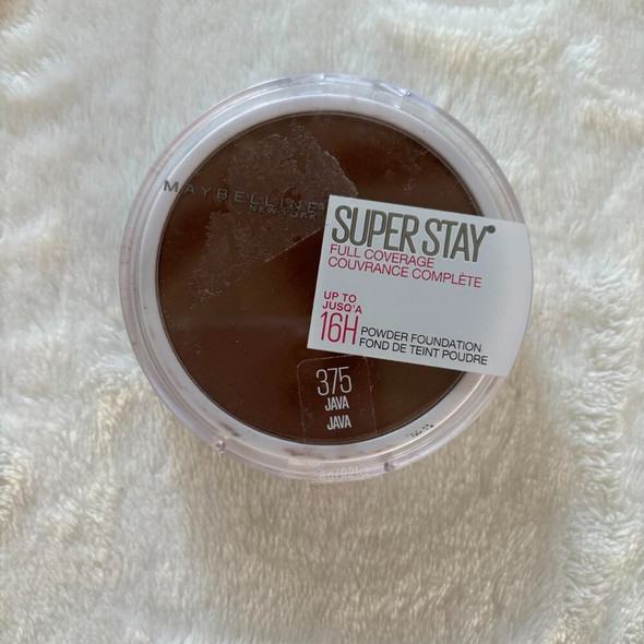 Maybelline # 375 Super Stay Full-Coverage 16 HR Powder Foundation PACK OF 2