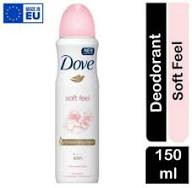 DOVE SOFT FEEL DEO DORANT SPRAY 150 ML / 5.07 OZ