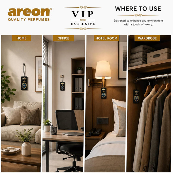 AREON Luxury Car Air Freshener 24-Pack