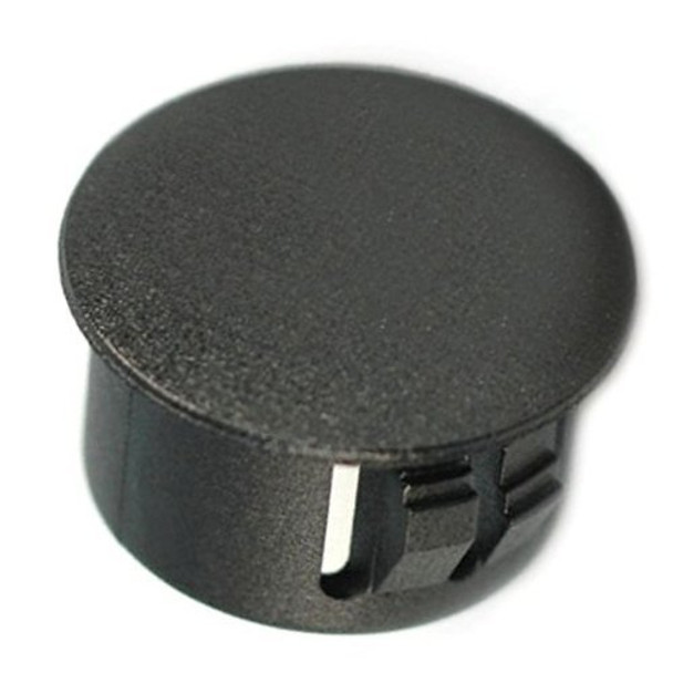 (25 Pack) 1-1/4" ID Hole Knockout Locking Plugs for Panels - Nylon Plastic 1.25 Inch ID Round 1-3/8" Head Diameter - for Panel Thickness .016" - .125" | Body n Sheet Metal Hole Plug | by SBD