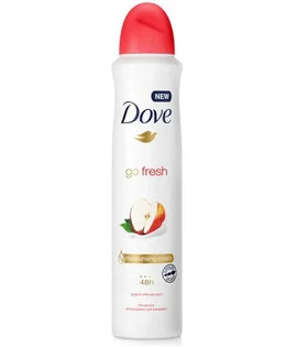 DOVE DEODORANT SPRAY 250 ML / 8.4 OZ APPLE & WHITE TEA