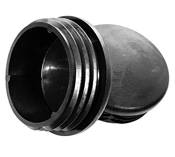 3" OD Round (76.1 mm) Light Pole Domed Cap Plugs (6-10 Ga - Fits Hole ID 2.59" to 2.73") Flex Ridges | Heavy Duty, Impact Resistant LDPE Top Cap | Fence Post Slide Inserts | Fitness Eqpt End Caps