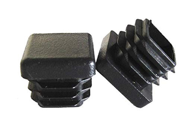 5/8"  Square TUBING END Cap Plug - Quantity of 8