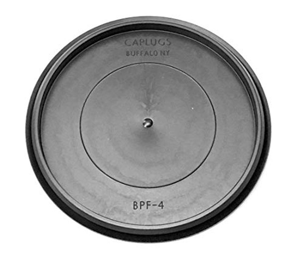 (Pack of 4) 4" 4.0 inch Flush Mount Black Plastic Body and Sheet Metal Hole Plug for Panel thinckness 0.05" to 0.10"