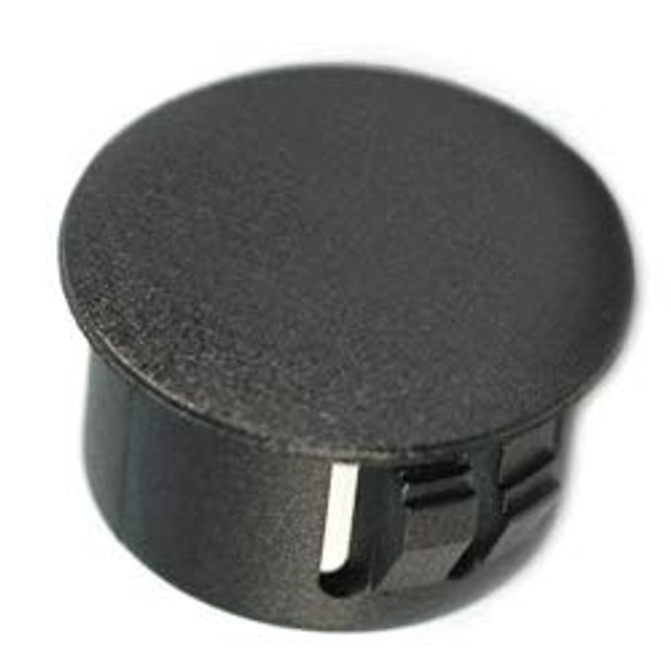 (Pack of 25) 1/2" ID Hole Locking Plugs for Panels - Nylon Plastic 0.5 Inch ID Round 9/16" Head Dia - for Panel Thickness .016" - .125" | Body n Sheet Metal Hole Plug | by SBD