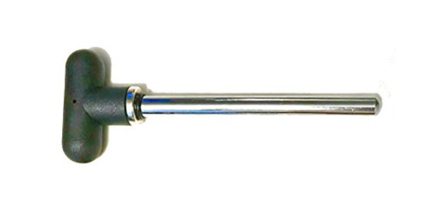 SB Distribution Ltd. Magnetic Pin, Tensile (3/8" Dia 3-1/4" Locking Space) w/Black T Handle Knob - Universal Weight Stack Replacement SELECTOR Key | Detent Hitch Locking PINS (Qty 1)