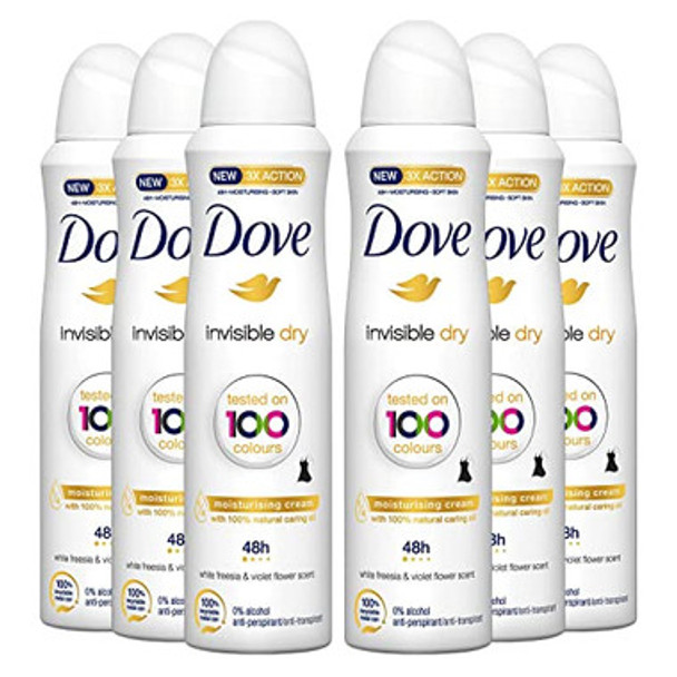 DOVE DEODORANT SPRAY 150 ML / 5.07 OZ INVISIBLE DRY WOMEN