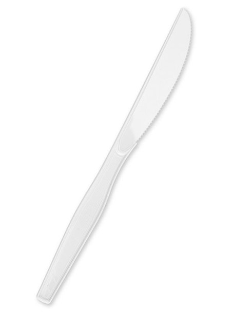 SBDs Super Heavy Duty Premium Quality Pack Flatware Plastic Knife Set. -Reusable-washable – Heat Resistant PK 36 CT X 6