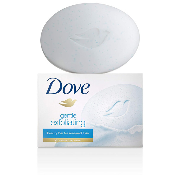 DOVE BAR SOAP 135 G / 4.75 OZ GENTLE EXFOLIATING PK12