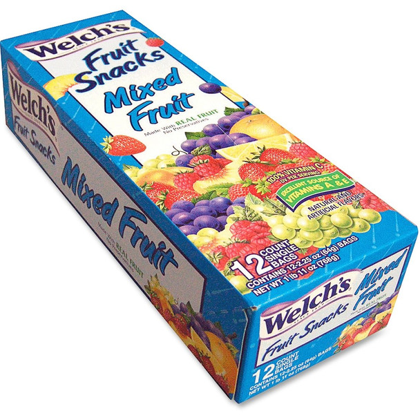 WELCH FRUIT SNACKS 2.25 OZ MIXED FRUIT