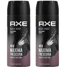 AXE Black Deodorant Body Spray (150ml) (SB-PP 61411 AXE DEO BLACK NIGHT 150ML PK6)
