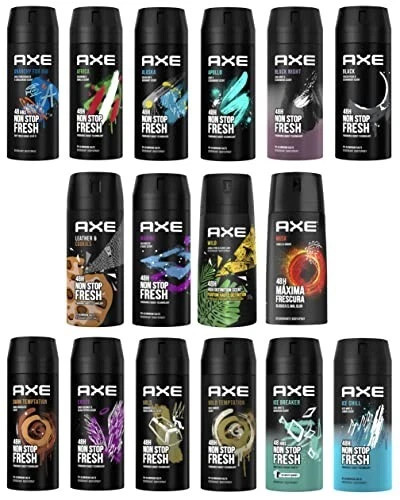 AXE Body Spray Deodorant Mix Within The Available Kinds (12X150ML) Pk12