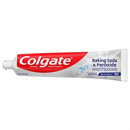Colgate Anticavity Fluoride Baking Soda Peroxide Toothpaste 8.oz