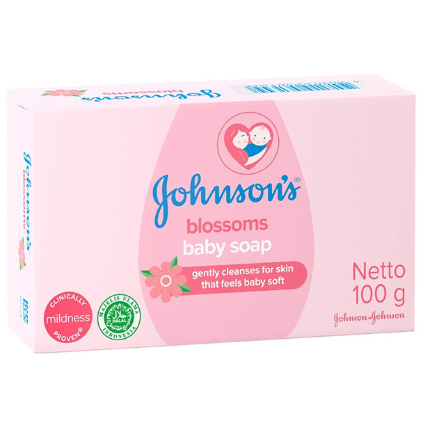 Johnson & Johnson Baby Lotion bar Soap Blossoms 75 G/ 2.64 Ounce