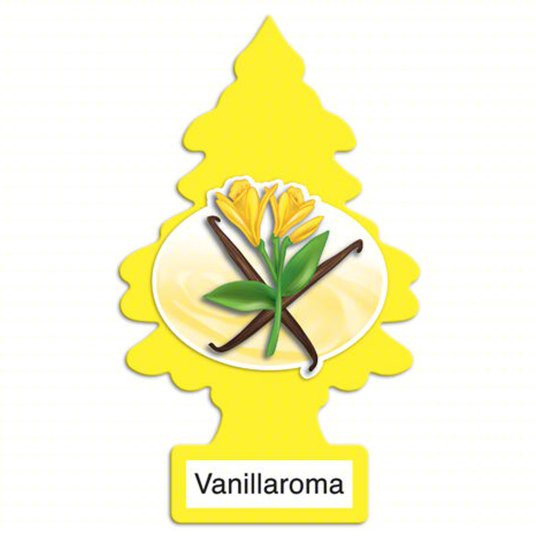 LITTLE TREES VANILLA ROMA  Air Freshener | Hanging Paper Tree for Home or Car | Classic | NEW & POPULAR Scent'S