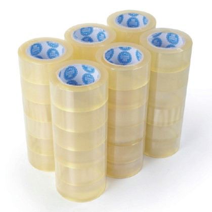SBD® PREMIUM 06 Heavy Duty Packaging TAPE ROLLS | 1.88 ml Thick CLEAR | 110 Yards each w/3” Core Carton Sealing Tape for Shipping Moving and storing | Strong Long-Lasting Adhesive - Polypropylene film resists tears and splits