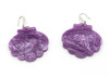 Shell Earrings - Lavender Pearl