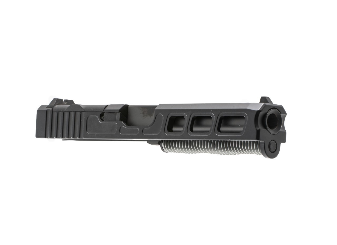 Oden Complete Slide for Glock 17 in Graphite Black Black
