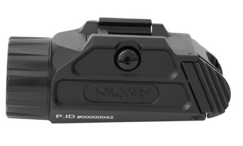 Holosun P.ID weapon light — side profile mounted on rail