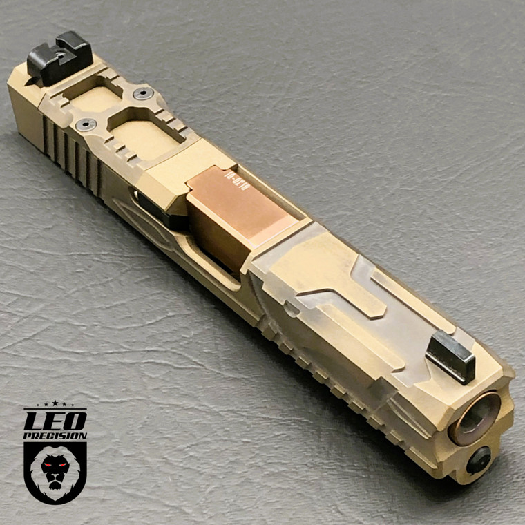 Leo Precision Glock 19 Kranos Battleworn Burnt Bronze