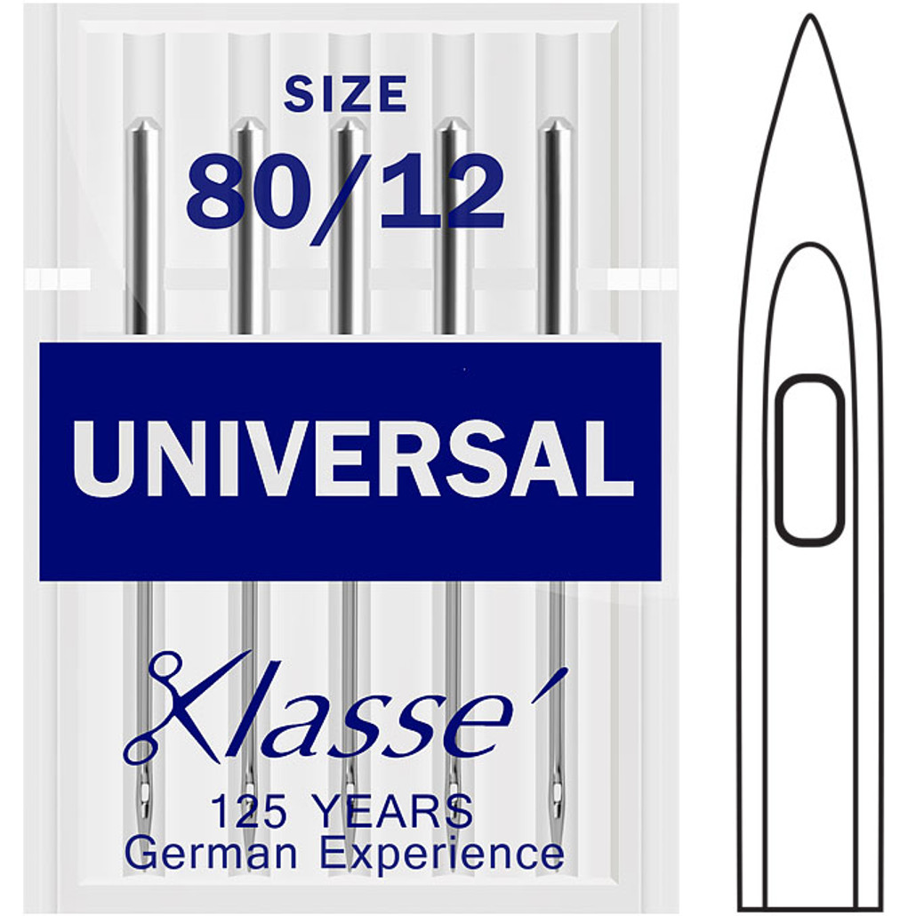 Klasse Universal 80-12 Sewing Needles