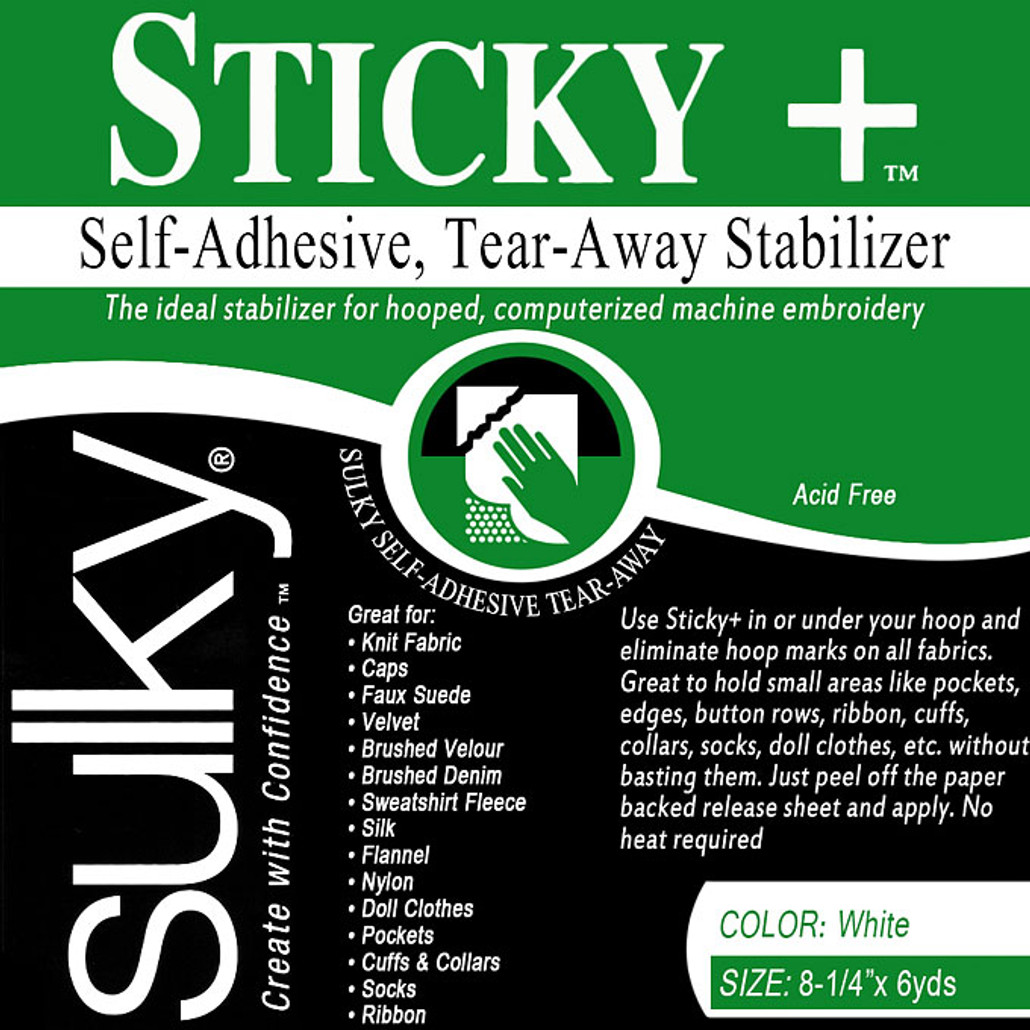 Sulky Sticky Plus Stabilizer 8 1/4 x 6 yds