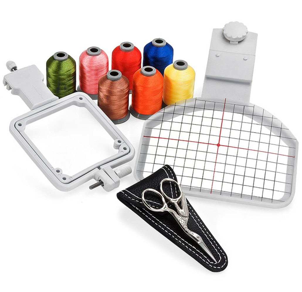 Cap Hat Hoop Package Includes Free Sock Hoop Embroidery Scissors and Embroidery Thread