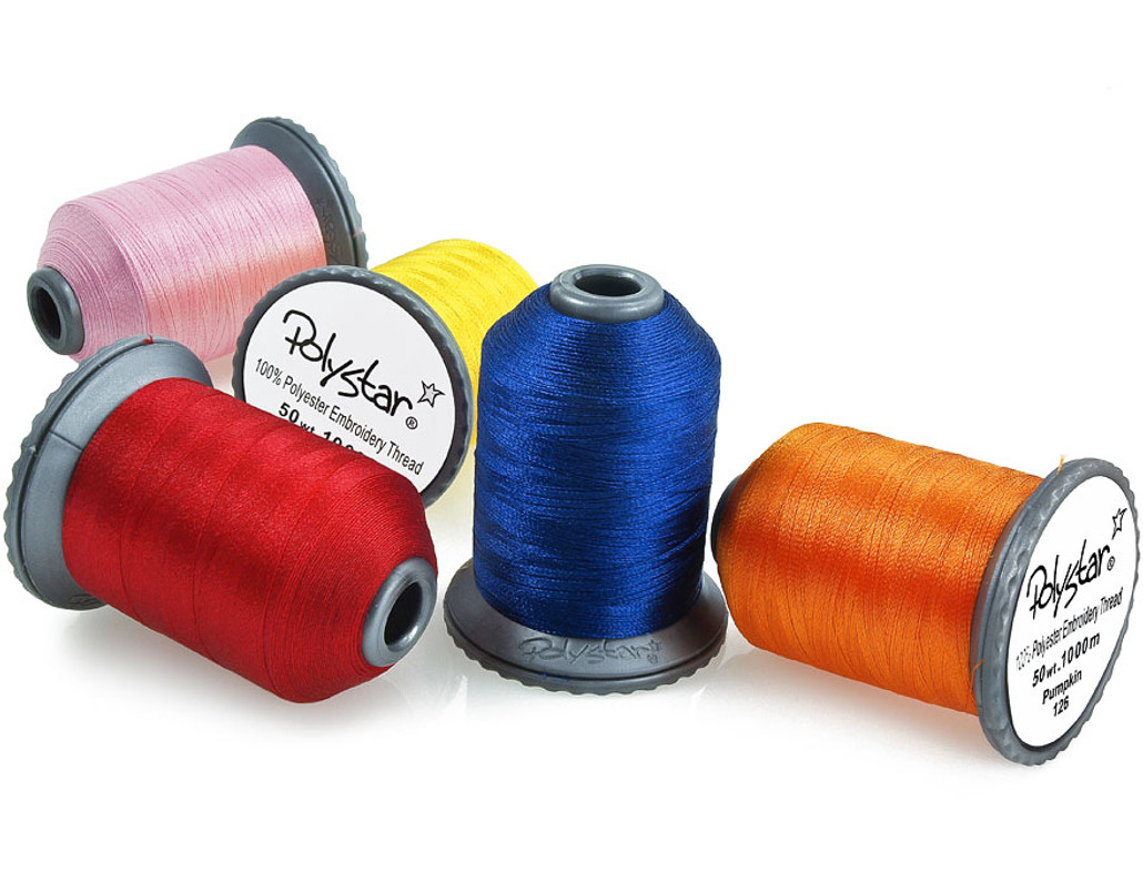 Polystar Embroidery Thread Now With Snap Spools - Single Spools