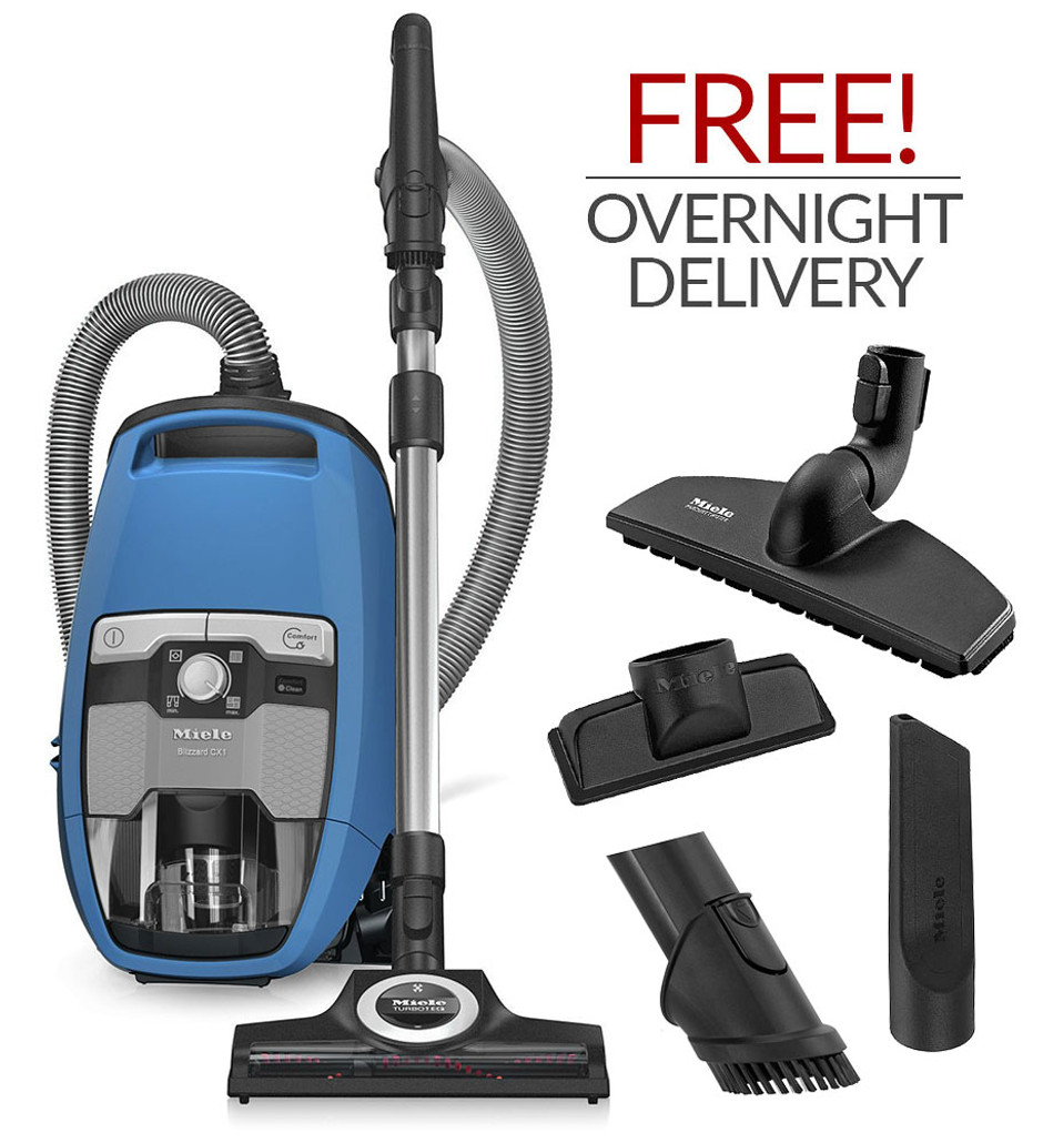 Miele Blizzard CX1 Turbo Team Bagless Canister Vacuum Cleaner w/ FREE Overnight Delivery!