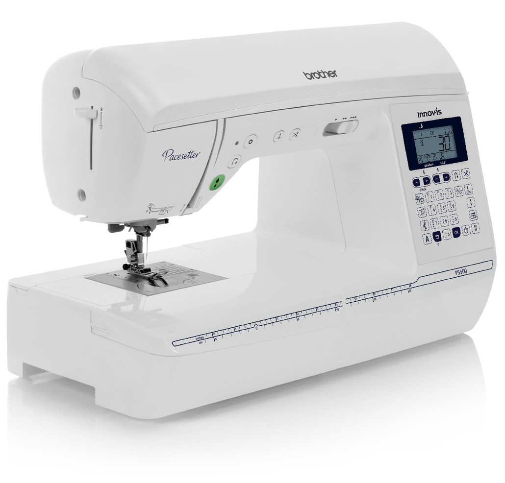 Brother Innov-ís Pacesetter PS500 Computerized Sewing Machine / Optional  Distinctive Starter Sewing Package