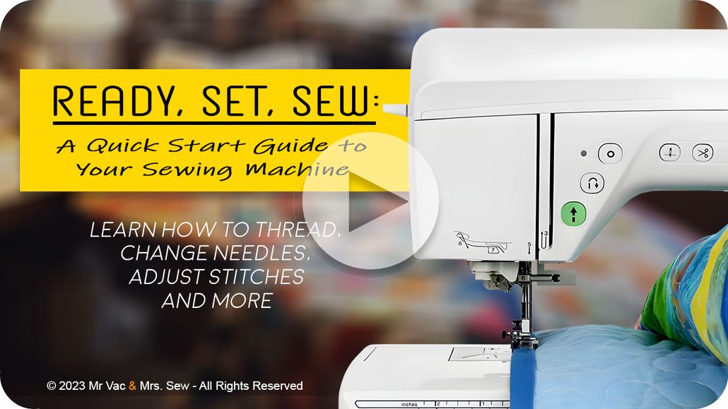 How To Thread A Sewing Machine For Beginners Tutorial with Video