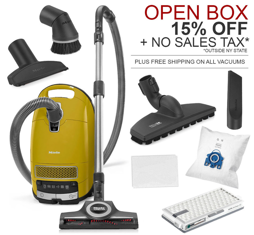 Miele C3 Calima Open Box Vacuum Cleaner - 5 Point Plan Cleaned and Inspected - 15% off 