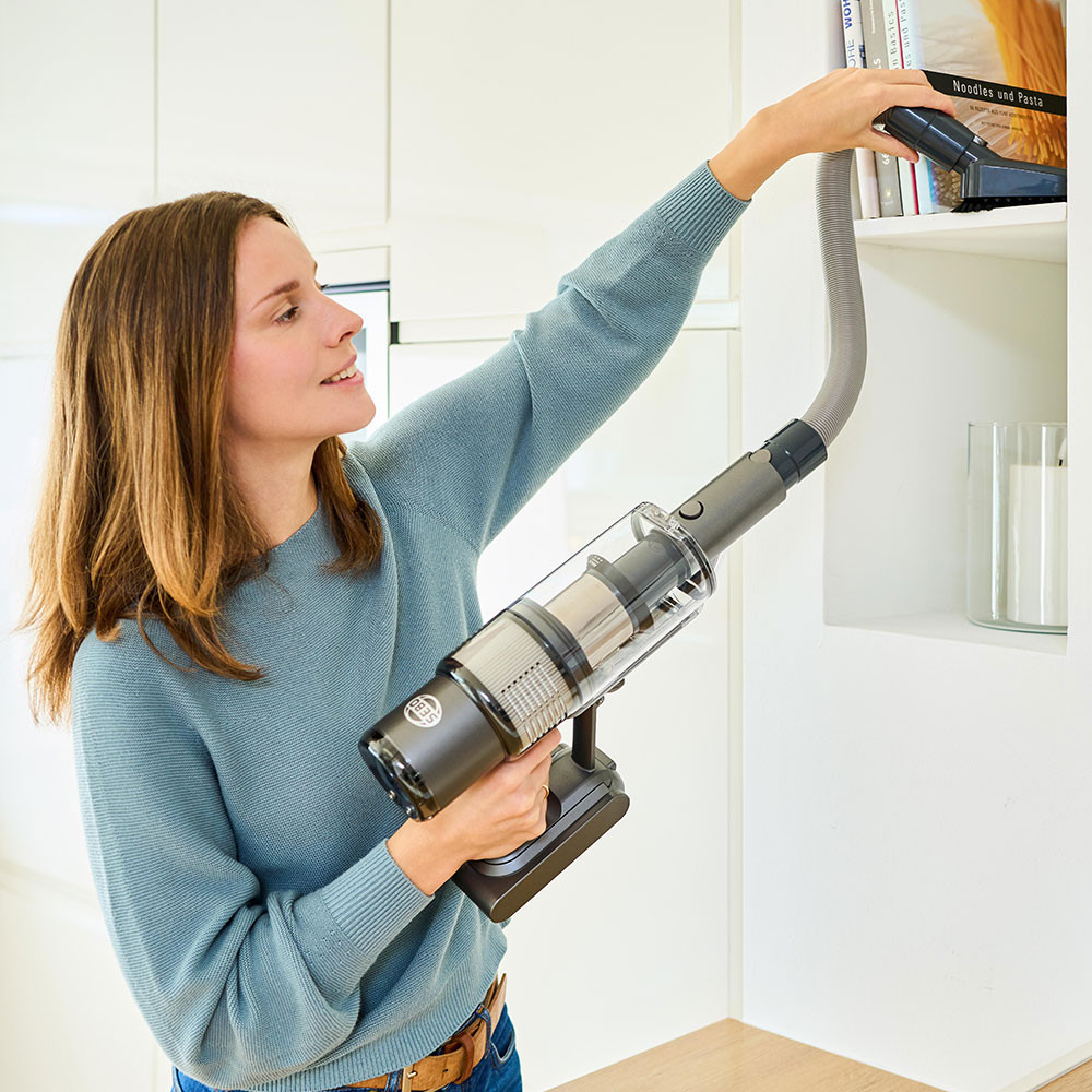 Sebo Balance A1 Cordless Lightweight Vacuum Cleaner with LED Display, Advanced Filtration, Electric Brush - Grey with FREE Shipping!