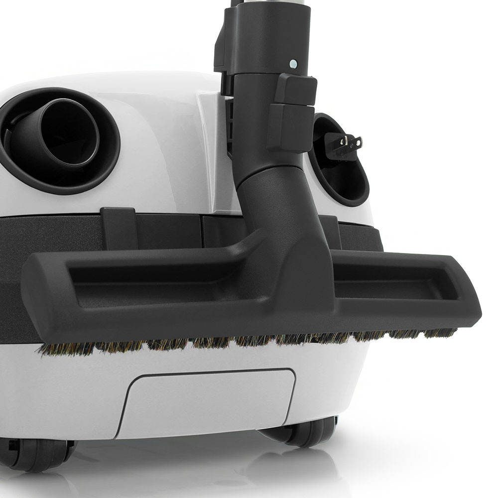 Sebo AIRBELT E3 Premium Canister Vacuum Cleaner White w/ ET-1 Electric Power Head + Parquet Floor Brush and FREE Overnight Delivery!